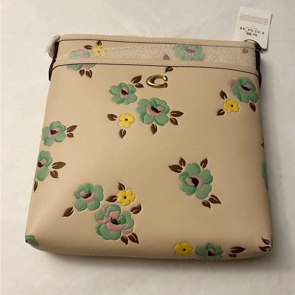 Coach Floral Crossbody Handbag NWT - Picture 5 of 6